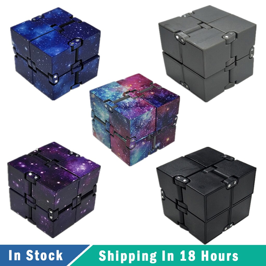 Mini Abs Infinity Cube Voor Stress 3D Puzzel Speelgoed Kinderen Volwassenen Professionele Speed Cube Angst Stress Fidget Speelgoed D14