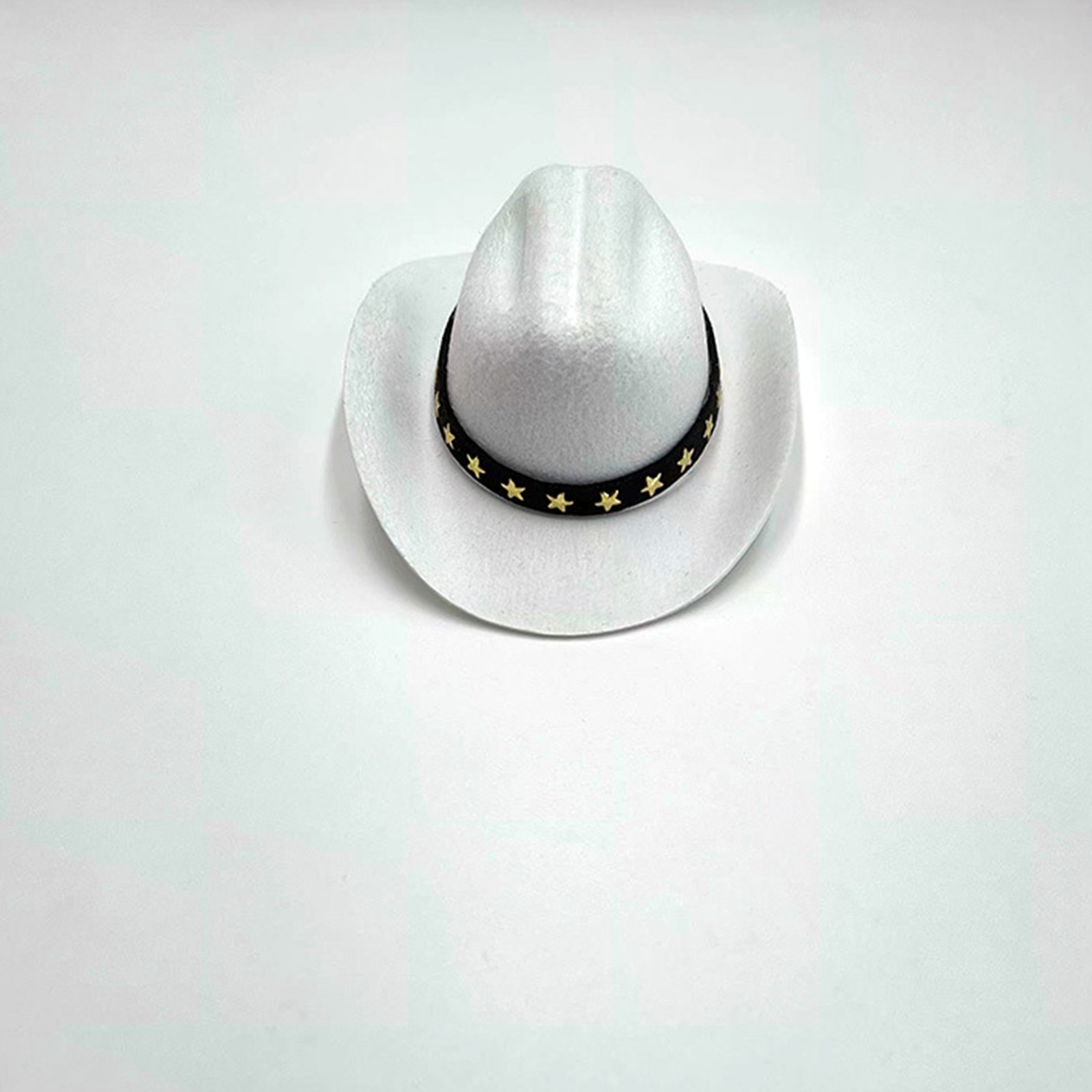 Chapeau de Cowboy pour chien et chat, vêtements de Cowboy, chapeau réglable pour chiot, adapté aux petits chiens et chats, décoration de fête d'anniversaire, Photo: S / WHITE