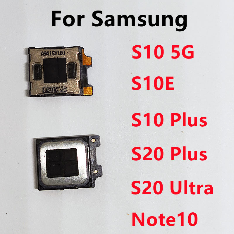 Para Samsung Galaxy S10 5G S20 Plus Ultra S10E Note10 auricular superior altavoz frontal incorporado reparación auricular receptor