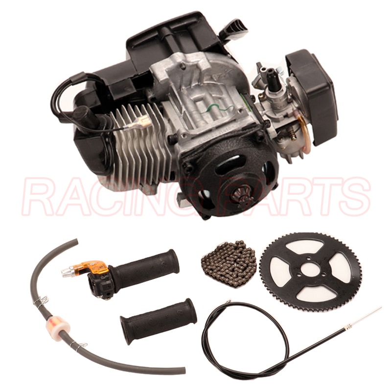 Superior 43cc 47cc 49cc 2 STROKE ENGINE FOR MOTOR MINI QUAD ROCKET POCKET BIKE: engine set