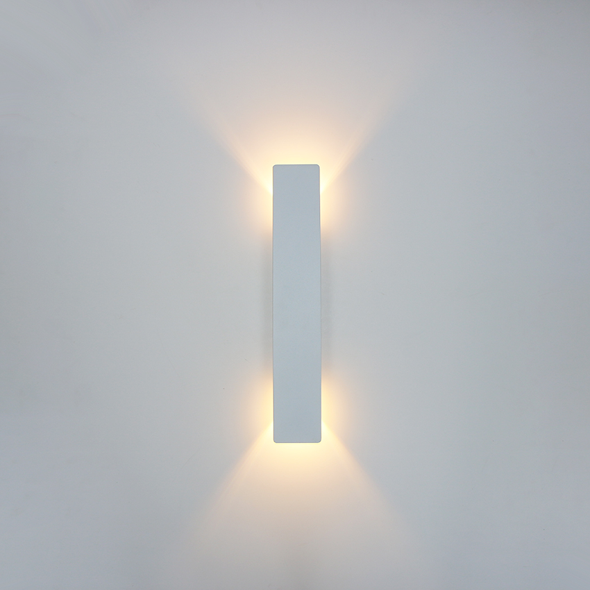 Modern led vattentät utomhusvägglampa  ip65 aluminium upp- och ner-lampa 6w/18w/24w inomhusdekorativ belysning