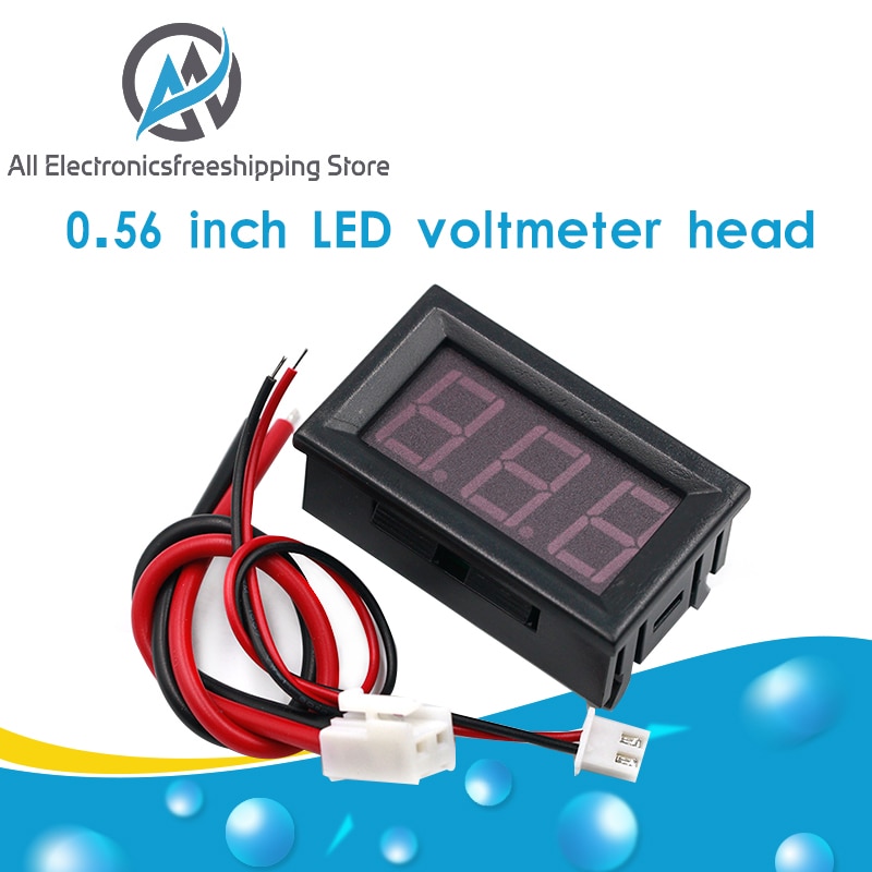 DC digital display ammeter module 0-10A with shell