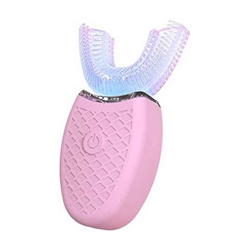 Lui Tandenborstel Draadloze Elektrische Tandenborstel Automatische Ultrasone Scaler 360 Graden Nano Silicone U-vormige Schoonheid Tanden: 02