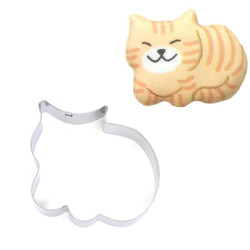 Kitchen Cookie Cutter Cat Shaped Aluminum Mold Sugarcraft Cake Biscuits Pastry Baking Cutter Mold Cake Decorating Tools: D