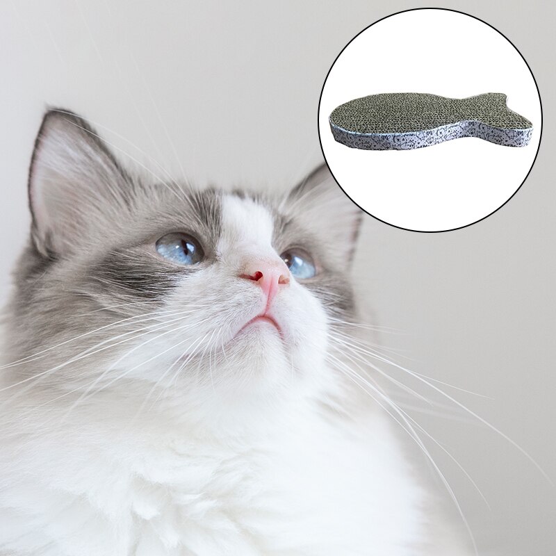 Pet Toy Cat Scratch Pad Cat Corrugated Pad Scratching Corrugated Paper Pad Cat Grinding Nail Scraper Mat