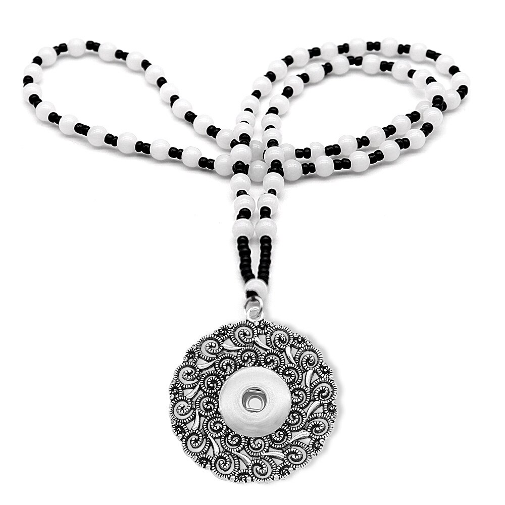 Cross 18mm 20mm snap button necklace diy jewelry  mf3002: C