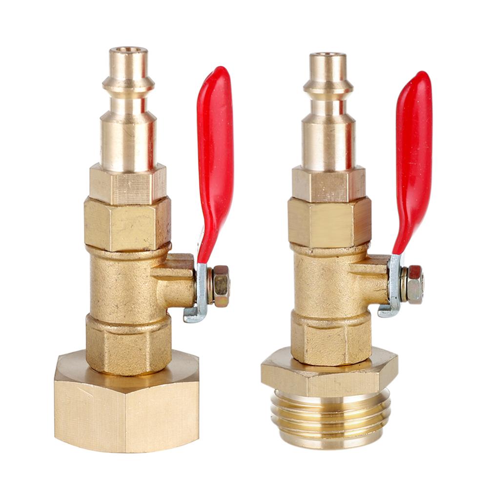 Winterklaar Quick Adapter Blowout Adapter Met 1/4 "Mannelijke Quick Plug & 3/4" Vrouwelijke Tuinslang Threading