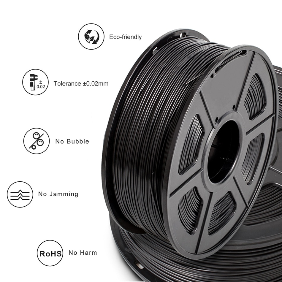 SUNLU S PLA Filament 1.75MM 1kg Plastic SPLA 3D Printing Material 3D Printer Filament