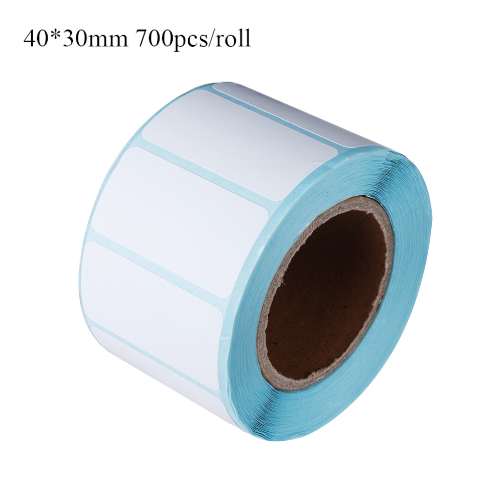 700Pcs/Roll 20*10mm Adhesive Thermal Label Sticker Paper Supermarket Price Blank Label Direct Print Waterproof