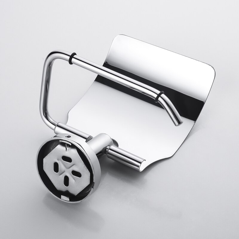 Kitchen Bathroom Storage Waterproof Restroom Accessories Shelf Toilet Paper Holder Wall Mounted