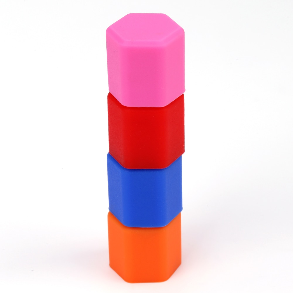 20pcs 17mm Decorative Silicone Car Bolt Caps Wheel Nuts Covers Practical Antirust Hub Screw Cap Protector for Car Accessories