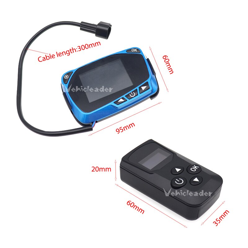 12V 24V Luft Diesel- Standheizung Auto LCD Monitor Fernbedienung Regler Schalter Für Auto Diesel- Luft Heizung parkplatz Heizung