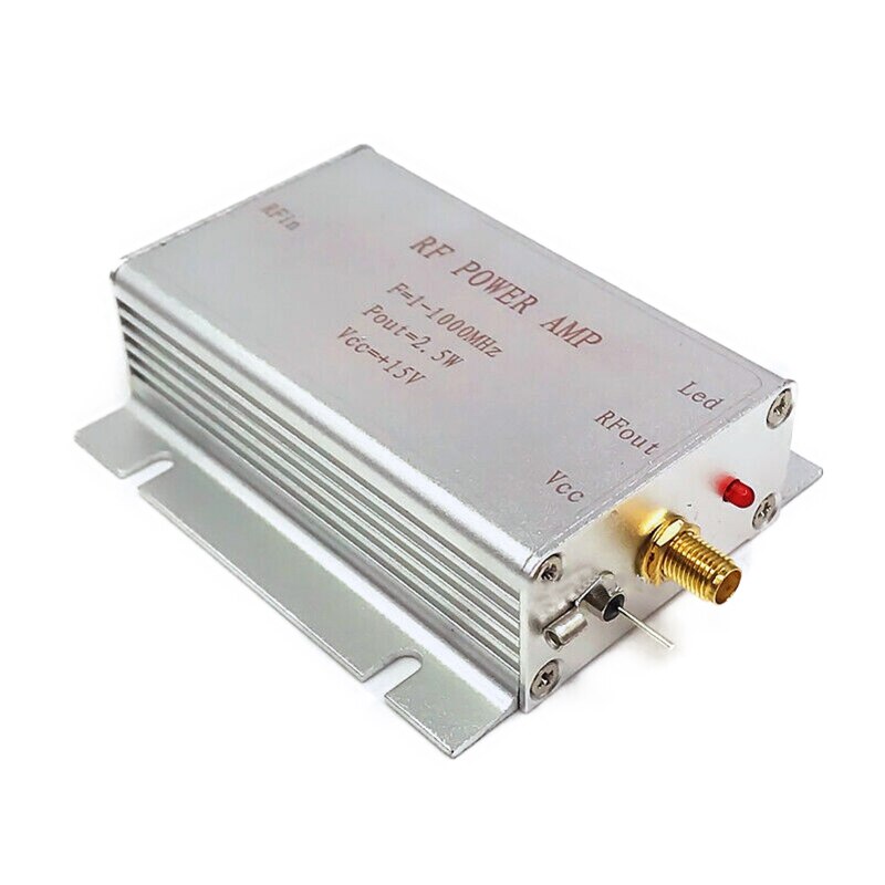 1-1000MHz 2.5W HF VHF UHF FM Transmitter RF Power Amplifier Practical Durable AMP For Ham Radio
