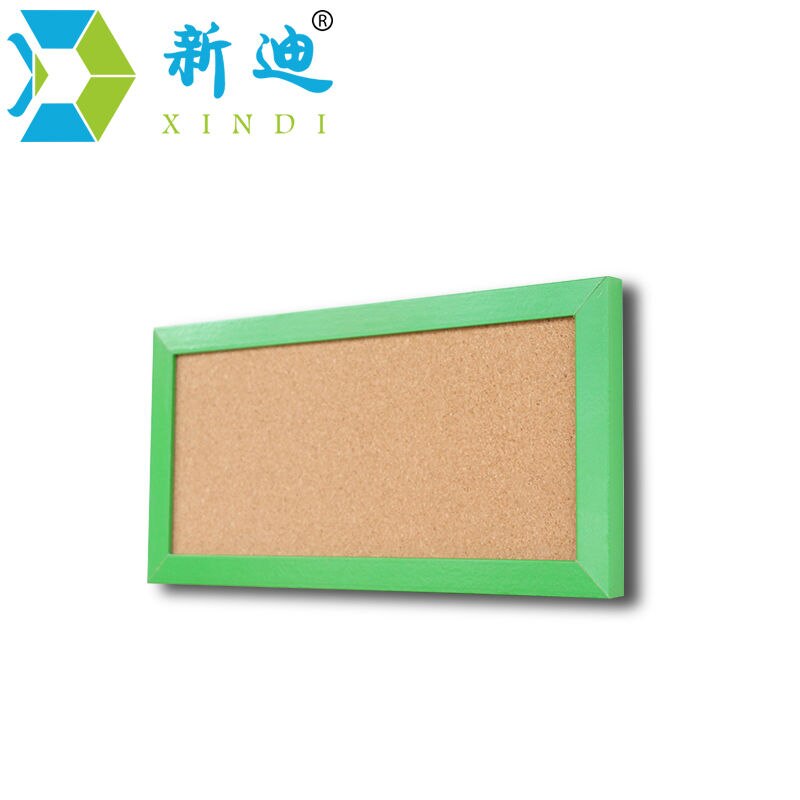 Xindi 15*30cm mdf ramme lille opslag opslagstavle kork tavle hjem dekorative memo besked pin board kork