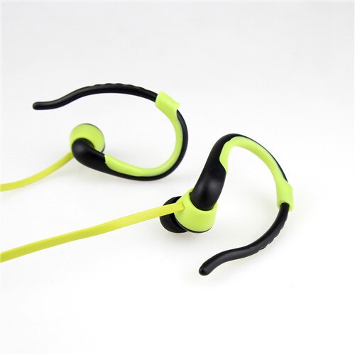 Ersuki  mp3- speler usb-nekband voor sporthardlopen  mp3 met oordopjes, ondersteuning voor 16gb micro sd-kaarten: Groente