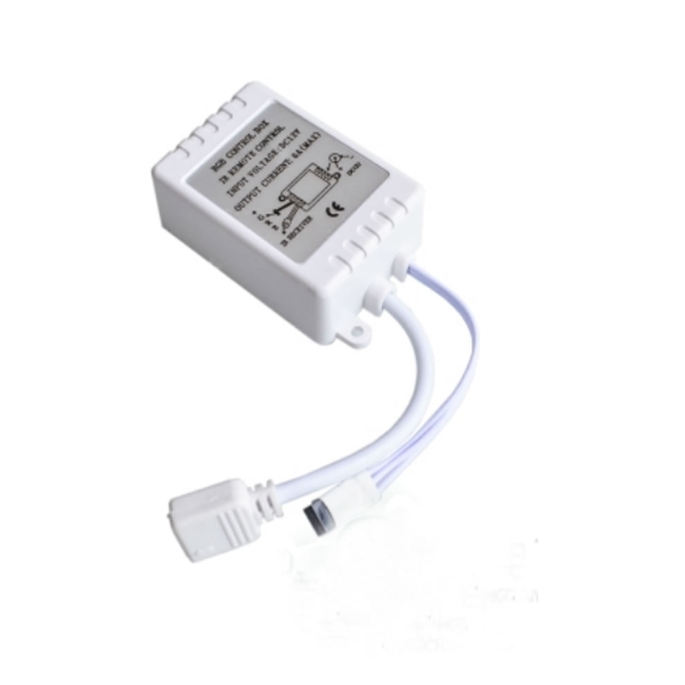 LED Controller with 24 Key IR Remote for RGB 3528 5050 LED Strip