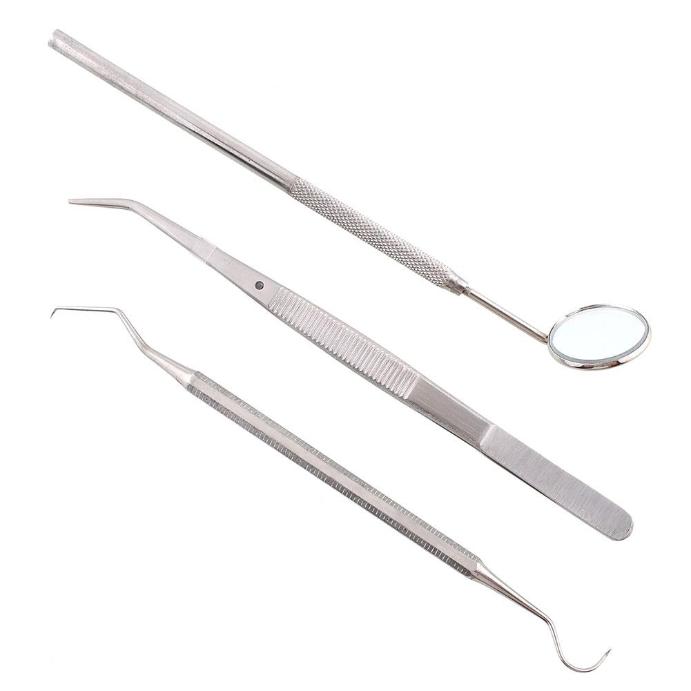 Raspador de calculadora de sarro Dental y juego de herramientas de escarificador de espejo Dental