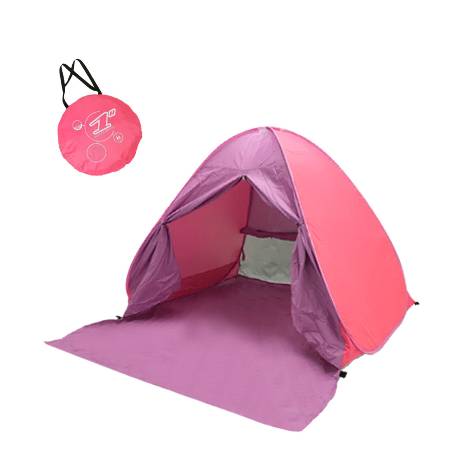 Portable Automatic Set-up Camping Beach Shade Tent Outdoor UV Protection Tents Portable Tent With Mesh Curtain Camping Shelter: PK