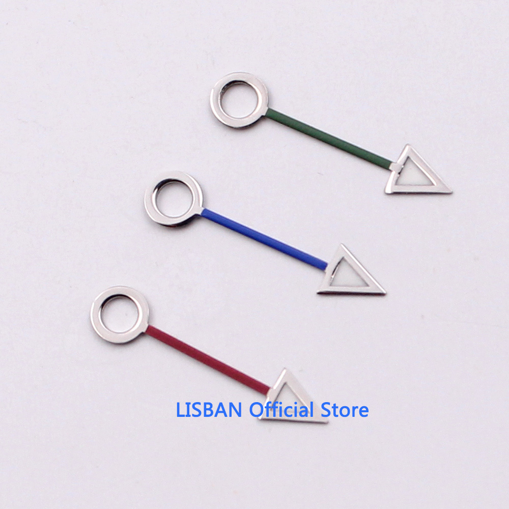 Rvs Gmt Horloge Handen Lichtgevende Gmt Pointer Fit Voor Automatisch Uurwerk Horloge