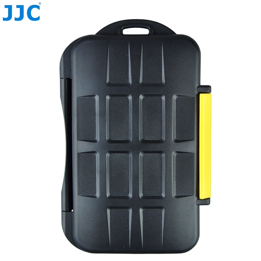 JJC almacenamiento 4 x CF, 4 x SD, 4 x XD, 4 x MemoryStick Pro tarjetas dúo compacto resistente al agua Cámara tarjeta de memoria funda