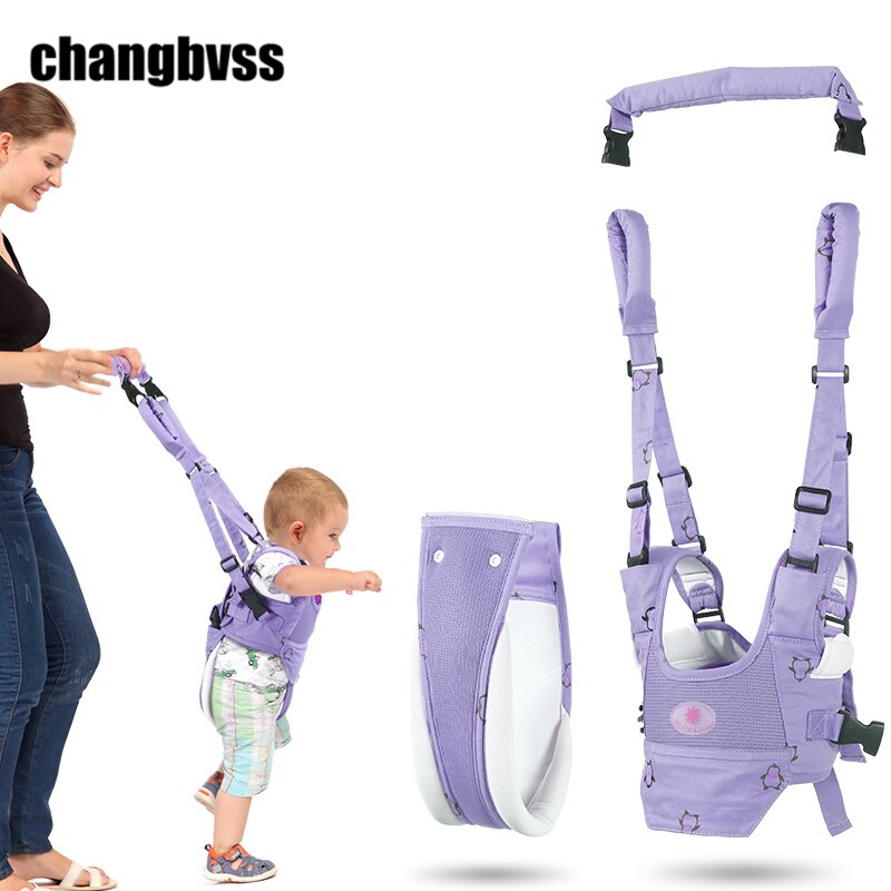 Billig åndbar barn håndsele multi farve barn håndled snor mommy baby gå sele børn udendørs gå assistance