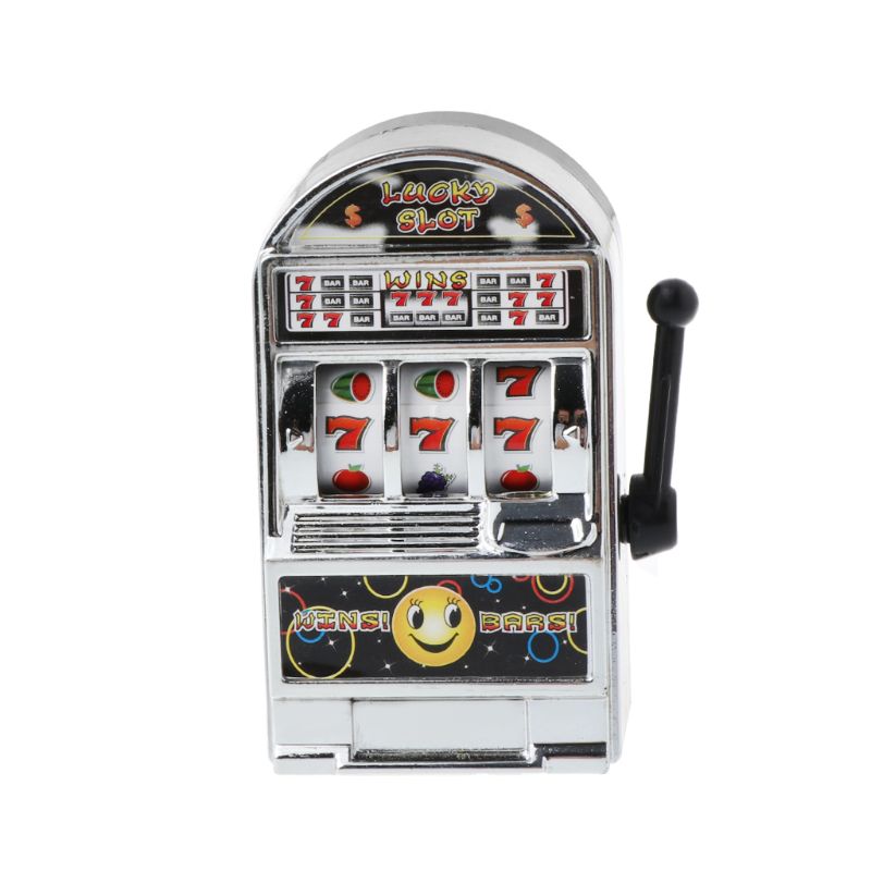 1pc heldig jackpot mini frugt spilleautomat sjov fødselsdag børn pædagogisk legetøj