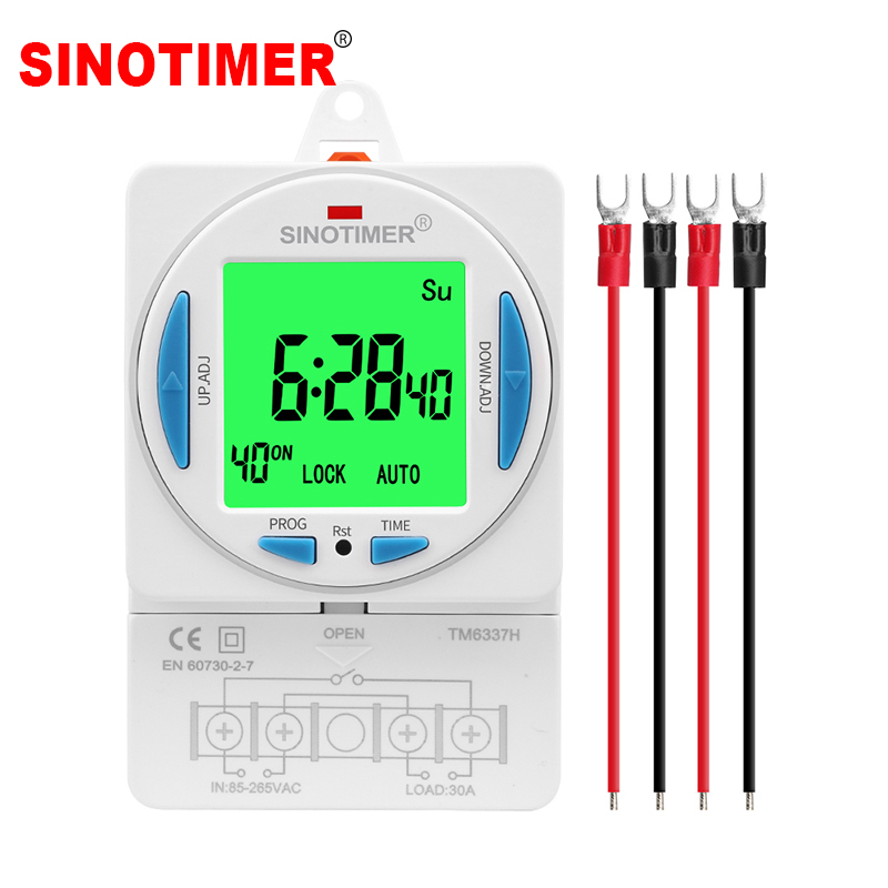 Timer Bel DIN Rail Digitale 40 Groepen School of Fabriek Aut... – Vicedeal