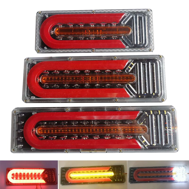 24v vattentäta led bakre bakre bakre bakre indikatorlampa lastbil trailer husvagn husvagn lampa