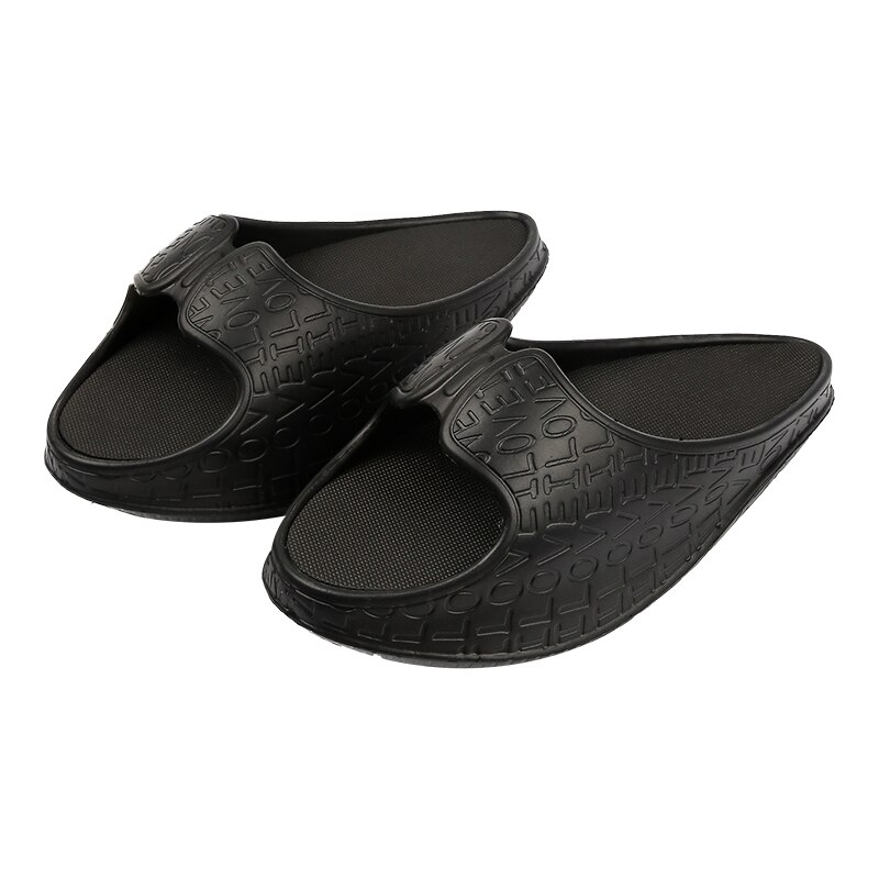 Mode Vrouwen Slippers Lichtgewicht Eva Meisjes Rocking Schoenen Indoor Tuin Schoenen Plus Size Luie Vrouwen Strand Slippers Ademend: Black / 38-40