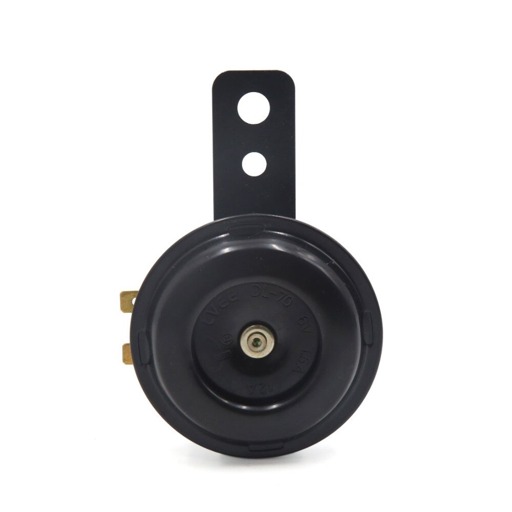 Claxon Eléctrico 6V 110dB Fuerte Para Moto – Negro Universal (uxcell) – ¡Que Te Oigan!