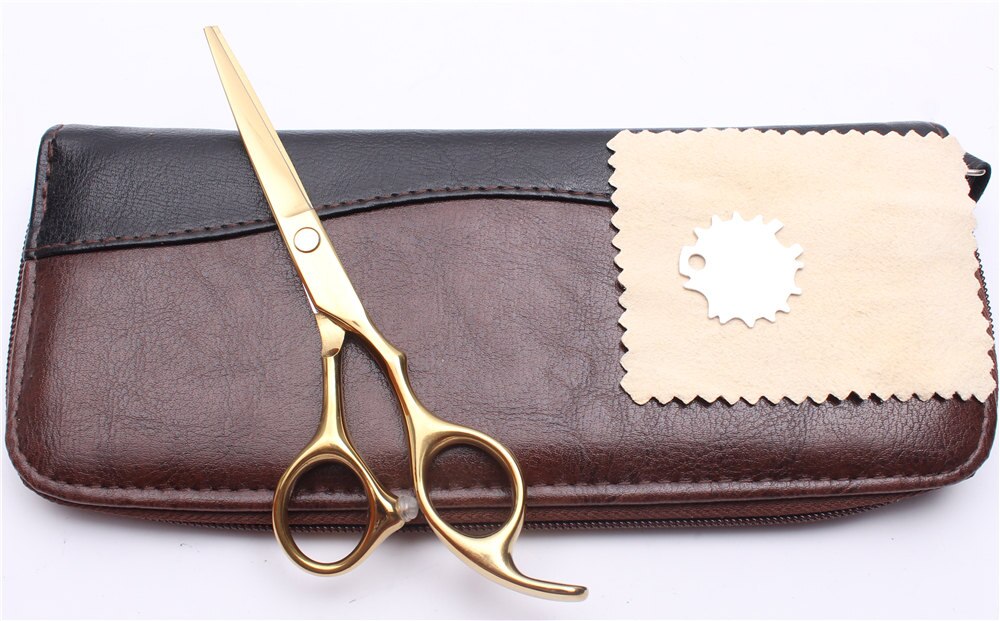 6 "17,5 cm Japan Gravur Logo Gold Farbe Schneiden Scheren Verdünnung Schere Friseur Schere Styling Werkzeug C1005: C1005 Jin C 6YY