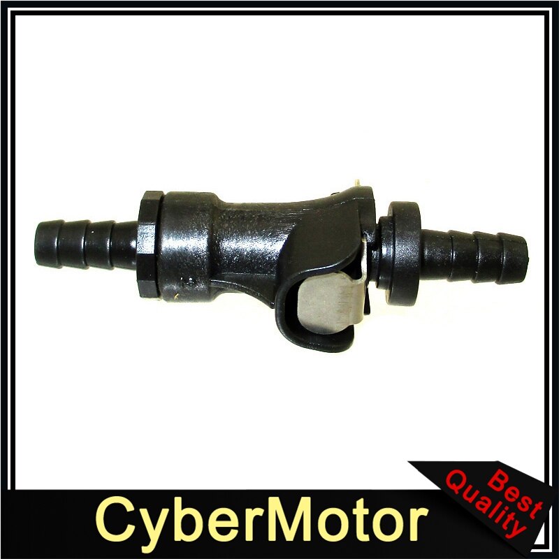 5/16" Gasoline Fuel Line Quick Release Disconnect Coupling For Motorcycle ATV Single Shut Off