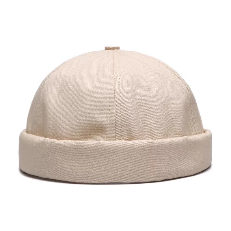 Mann lue ensfarget hip-pop stil mann lue justerbar 4 farger high street dressing up unisex: Beige
