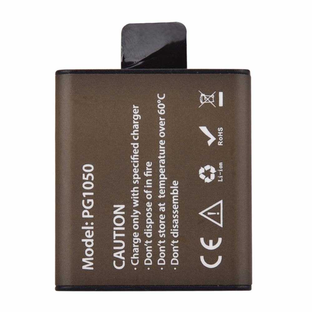 4 Stuks 1050Mah Oplaadbare Batterij Voor Eken 4K H8 H9/H9R Action Camera Batterij Met Oplader Voor sjcam SJ5000 SJ6000 SJ8000 M10