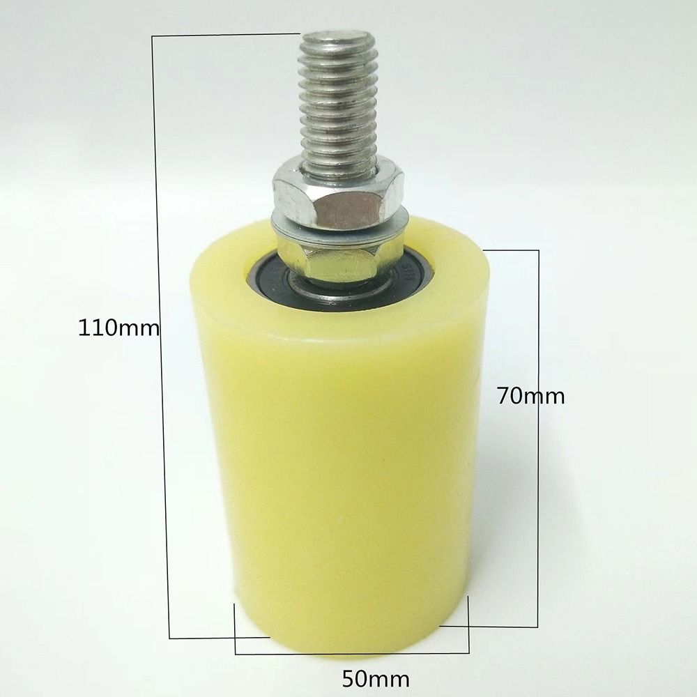 1PC Thickened Slide Gate Guide Roller Steel Roller Bearing Guiding Wheels for Sliding Gate