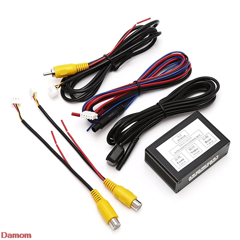 Parking Intelligent Control Box 2Ch Car Camera Image Video Automatic Switch