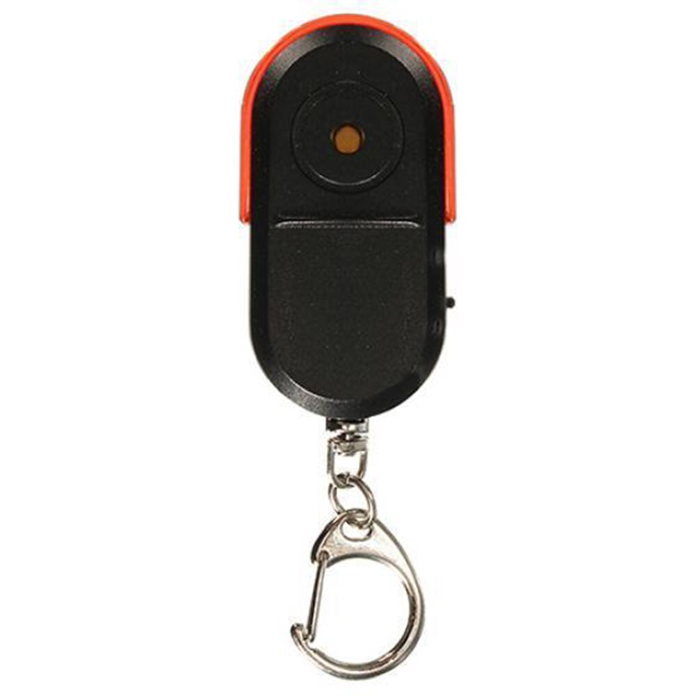 Wireless Anti-Lost Alarm Key Finder Locator Keychain Whistle Sound With LED Light Mini Anti Lost Key Finder &: Red