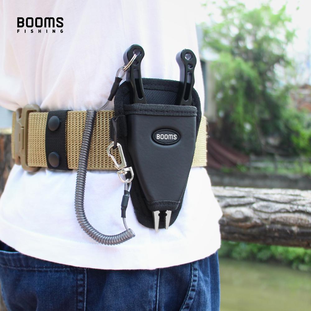 Booms Fishing P01 Fishing Pliers Sheath Suitable Vary Fishing Pliers Comes with Coiled Lanyard
