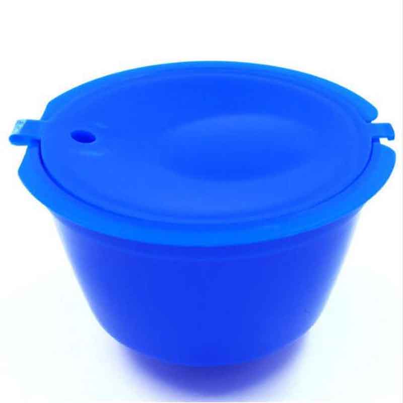 1 kpl 13 väriä reutilizunidsables kapseli kahvi dolce gusto, ladattavat muovikapselit: Azul marino