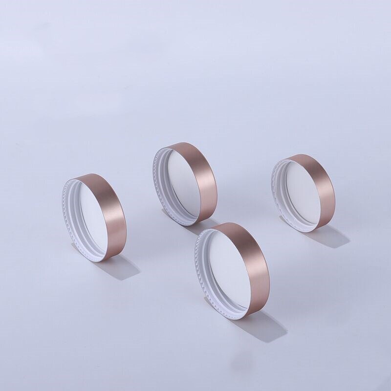 5pcs 5-100g Frosted Glass Cream Jar Cosmetic Container Cosmetic Jars Rose Gold Lid Glass Bottle Make Up Containe Jars Travel