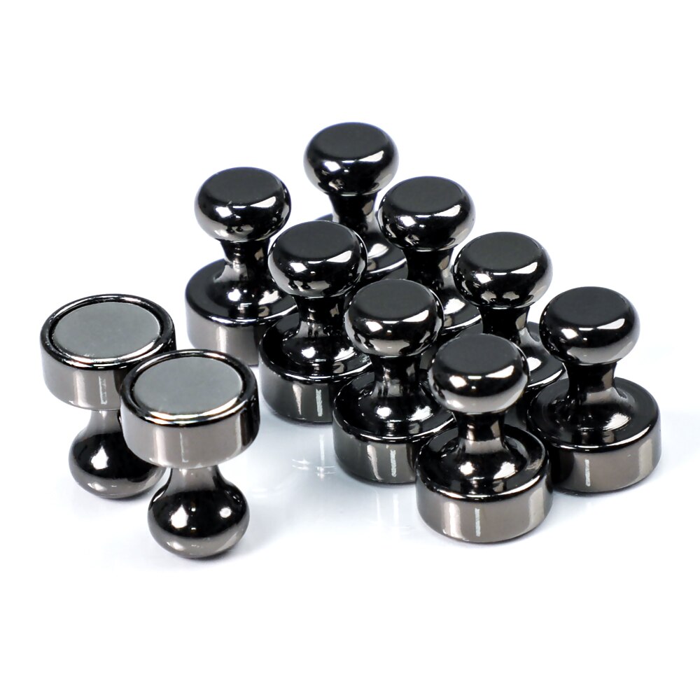 N52 N53 Neodymium Magneet Schaken Vorm Super Sterke Magneten Voor Koelkast Koelkast Kantoor Ijzer Oppervlak Max Trekkracht 4Kg: black