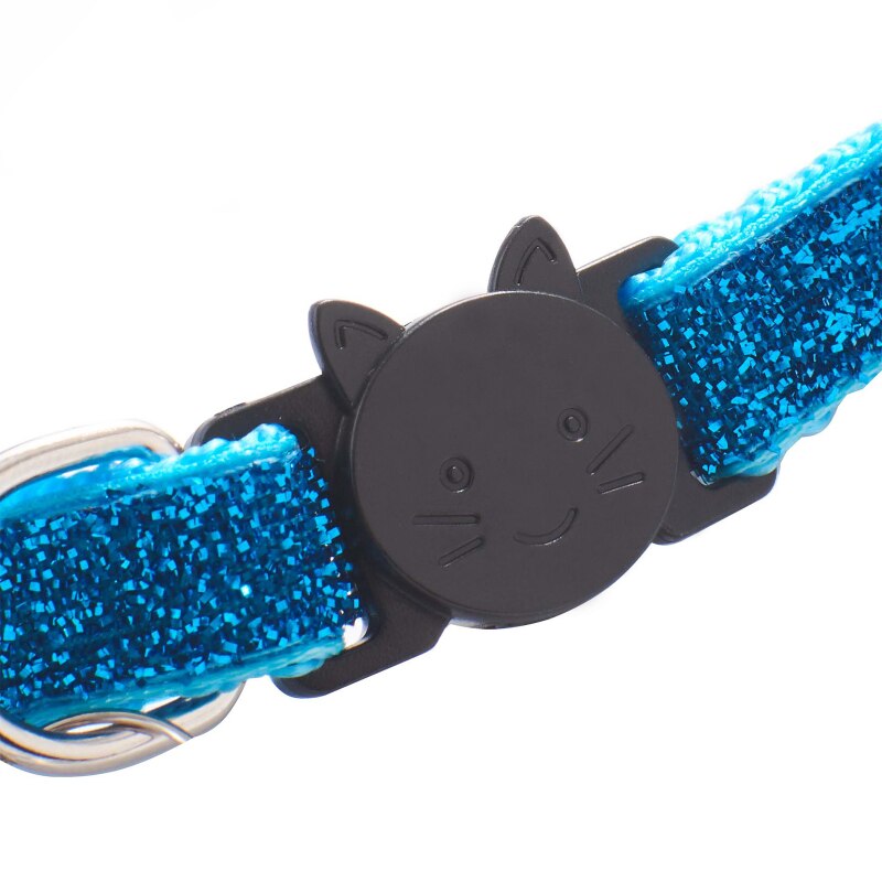 Collar brillante para gato, correa ajustable para el cuello, accesorios para mascotas, letras personalizadas perros mascotas collar perro arnes perro arnes perro pequeño mascotas perros accesorios collar para perro sum