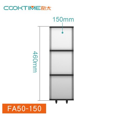 Kitchen Drawer Storage Box Thick Stainless Steel Partition Box dao cha he Tool Box Cabinet Tableware Storage Shelf: White