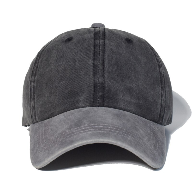 Wassen Splitsen Soft Top Verstelbare Mannen Dad Hoed Shading Zomer Outdoor Zon Bescherming Unisex Hip Hop Baseball Cap Snapback