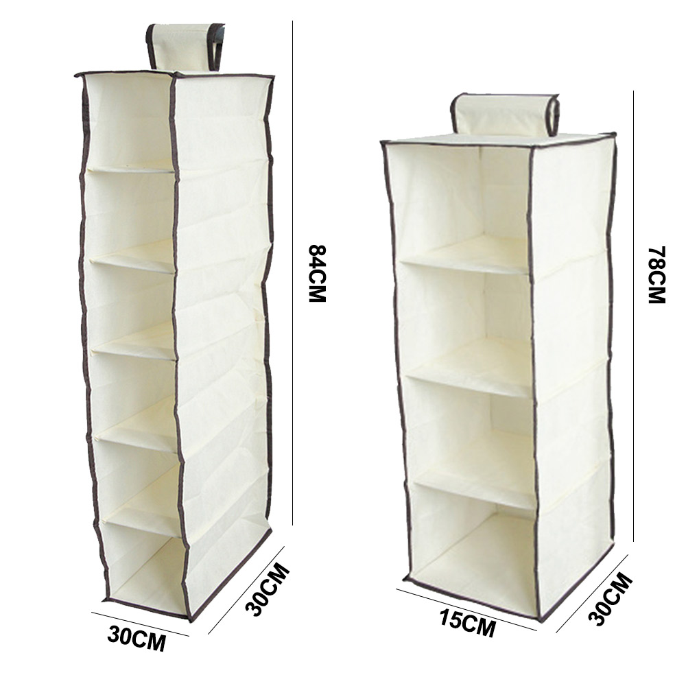 OUNONA Panier De Rangement En Tissu Non Tissé Pour Armoire Et