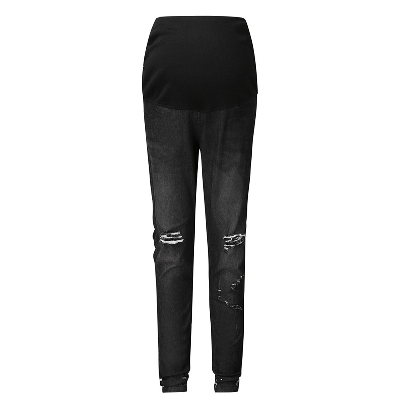Zomer Vrouw Moederschap Gescheurde Jeans Broek Broek Verstelbare Verpleging Buik Legging Kids Kleding