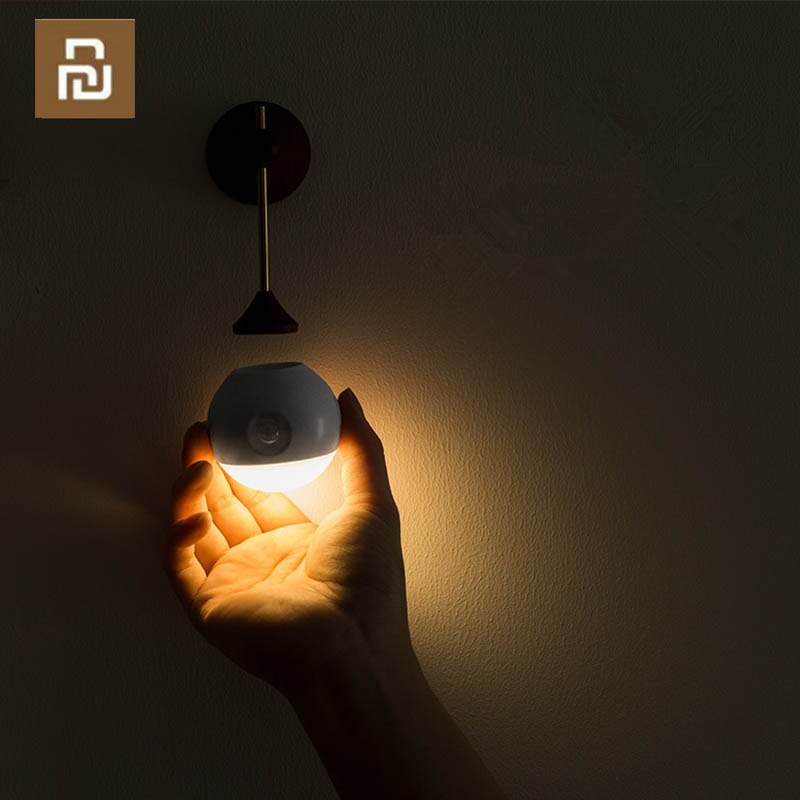 Youpin something sunny smart sensor nachtlicht infrarot-induktion usb-ladefunktion abnehmbare magnetische nachtlampe smart home  h30