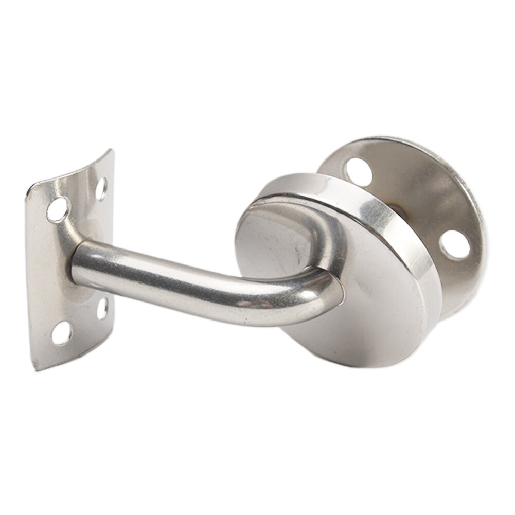Wall Brackets Brushed Stainless Steel Handrail Stair Wall Mounted Brackets Support Hand Rail Stair Railing Guardrail