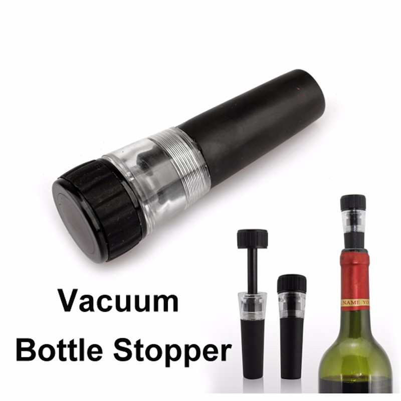 Professionele Vacuum Wine Saver Pomp Wijn Beschermer Luchtpomp Stopper Vacuüm Saver Fles Stoppers Wijn Bar Gereedschap