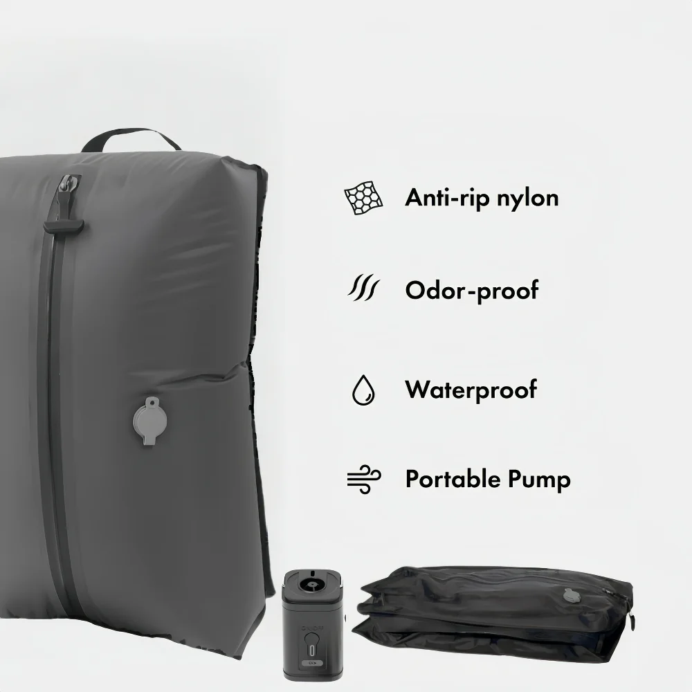 Reisbenodigdheden verpakking kubussen tas Voyage onmisbare draagtassen Kledingopslag Kofferorganizer vacuümcompressierugzak